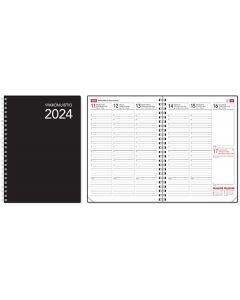 Viikkomuistio-vuosipaketti 2024 A5 pöytäkalenteriin