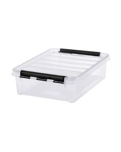 SmartStore™ Classic säilytyslaatikko kannella 40x30x11cm 7,5L kirkas