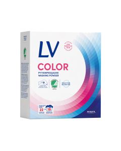 LV Color pyykinpesujauhe hajustamaton 750g