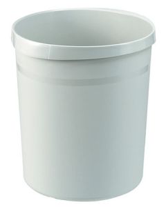 Han roskakori vaaleanharmaa 18L