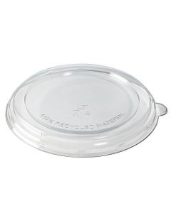 Kansi bagassirasiaan litteä 900ml/1200ml kirkas rPET 160kpl
