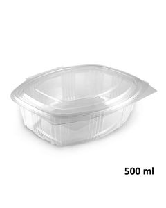 Saranakansirasia ovaali kirkas 500ml 400kpl