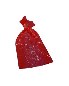 Pyykkisäkki infektiopyykille saumasta liukeneva 711x762mm punainen 200kpl