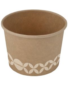 Comple® kartonkipikari pyöreä ruskea 2,3dl (20x50kpl) 1000kpl