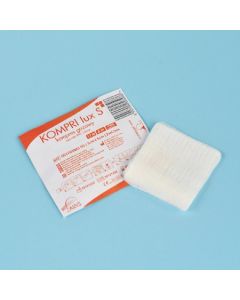Kompri lux S harsotaitos 7,5 x 7,5cm steriili 50x2kpl