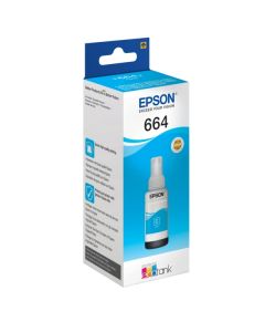 Epson 664 Ecotank C13T664240 cyan tulostinmuste pullo 70ml