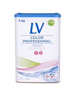 LV Color Professional pyykinpesujauhe 8kg hajustamaton