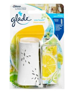 Glade One Touch Minispray Pidike + pullo Fresh Lemon 10ml