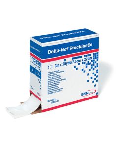 Delta-Net kipsinalussukka 10 cm x 22,8m valkoinen synteettinen