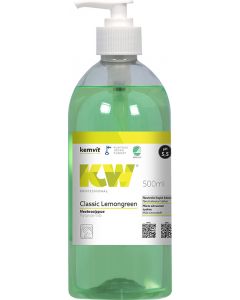 KW Classic Lemongreen pesuneste pumppupullo 500ml