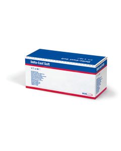 Delta-Cast Soft kipsisidos 7,5cm x 3,6m punainen 10kpl