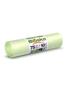 Bioska 75L Biojätesäkki 650x900x0,025 10kpl