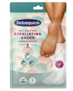! Salvequick Exfoliating socks kuorintasukat 2kpl