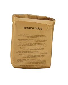Paperipussi biohajoava 8L 200x150x360mm    2-kertainen 80kpl