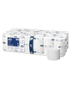 Tork T7 Universal Mid-size hylsytön wc-paperi 1-krs valkoinen 36rll