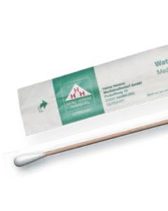 Vanutikku steriili puuvarrella 15cm 100kpl