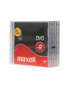 Maxell DVD-R 16x 4,7GB 120min 5kpl