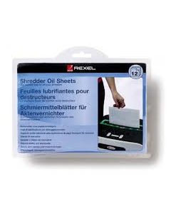 Rexel öljyämisliina paperintuhoojalle/silppuri 12kpl