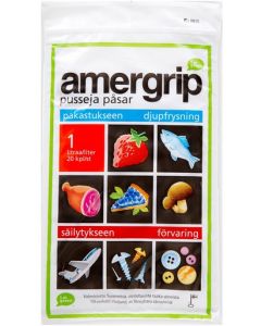 Amergrip® monikäyttöpussi 1L 20kpl