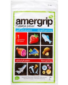 Amergrip® monikäyttöpussi 1L 20kpl