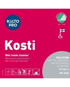 Kiilto Pro käyttölaimennusetiketti Kosti 100kpl/rll