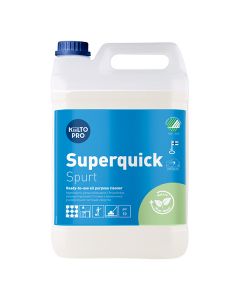 Kiilto Pro SuperQuick Spurt 5L yleispuhdistusaine hajustamaton