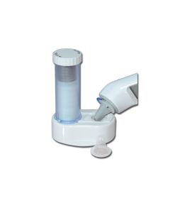 Korvakuumemittari suojusten latausyksikkö