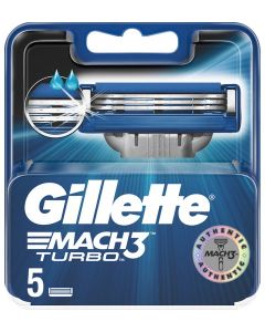 Gillette Mach3 Turbo vaihtoterä 5kpl