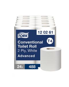 Tork T4 Advanced wc-paperi 2-krs valkoinen 68,3m/24rll