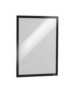Duraframe® Infotasku A3 liimapinta musta 2kpl