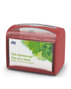 Tork N4 Xpressnap® Signature pöytäannostelija punainen