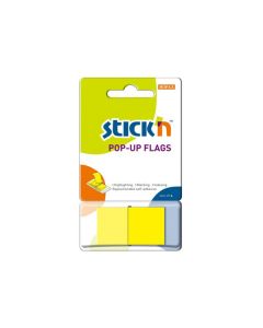 Stick´n Pop-Up teippimerkki 45x25mm keltainen 50kpl