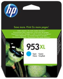 HP 953XL (F6U16AE) cyan mustepatruuna 20ml