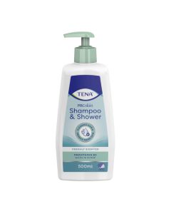 Tena ProSkin Shampoo & Shower suihkushampoo 500ml pumppupullo