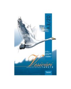 Vesivärilehtiö 140g/m2  A3/20 arkkia