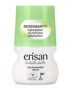 Erisan deodorantti alumiiniton hajusteeton 50ml Roll-on