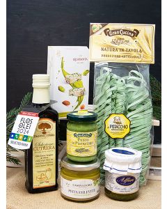 Herkkulahja 4 "Pistaasin himoissa" Pasta&mousse -reseptit pääruoka & jälkiruoka