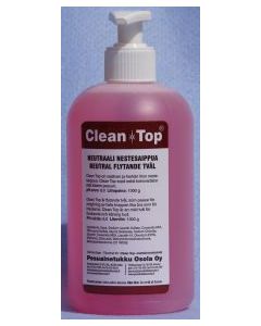CLEAN TOP nestesaippua neutraali 0,5L