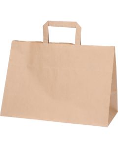 Paperikassi 15L ruskea 34x17x24cm 200kpl