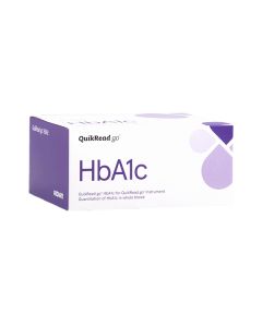 QuikRead® go HbA1c testi 25kpl sis. QR Sample Collector 1ul näytteenottimet