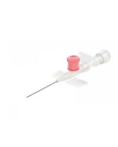 CLiP Ported perifeerinen IV-turvakanyyli (PUR) 20G 1,0x32mm vaaleanpunainen 64 ml/min 50kpl
