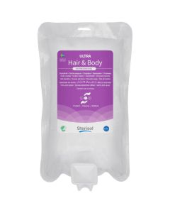 Sterisol® ULTRA Hair & Body shampoo/suihkusaippua 12x375ml