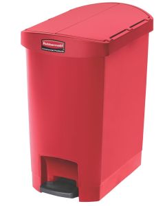 Slim Jim® End Step poljinroska-astia 30L muovi punainen