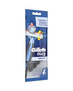 Gillette Blue 3 Partahöylä 4kpl
