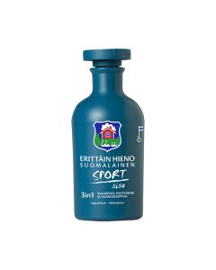 Erittäin Hieno Suomalainen 300ml Sport Sisu 3in1 shampoo, hoitoaine, suihkusaippua