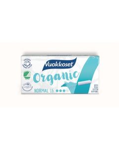 Vuokkoset® Organic Normal tamponi 16kpl
