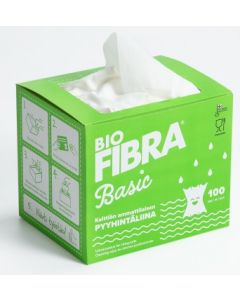 FIBRA BIO yleispyyhe valkoinen 40x50cm 100kpl