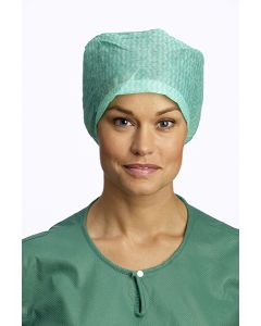 Leikkauspäähine Kosack vihreä kuminauhalla 120kpl