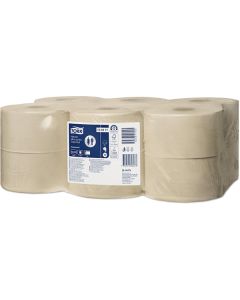 Tork T2 Advanced Natural Mini Jumbo wc-paperi 2-krs 12rll