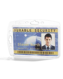 Henkilökorttikotelo Durable 8005 akryyli 10kpl
